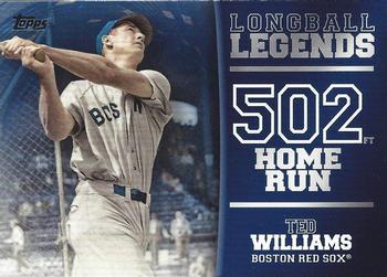 2018 Topps - Longball Legends Blue #LL-5 Ted Williams Front