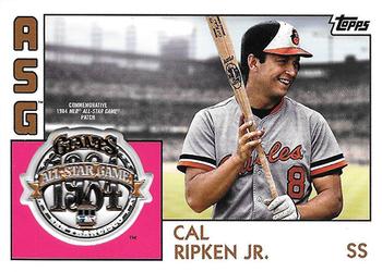 2018 Topps - MLB All-Star Game Logo Manufactured Patch Relics #ASP-CR Cal Ripken Jr. Front