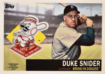 2018 Topps - MLB All-Star Game Logo Manufactured Patch Relics #ASP-DK Duke Snider Front