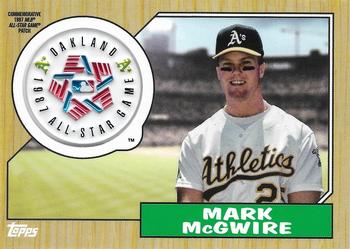 2018 Topps - MLB All-Star Game Logo Manufactured Patch Relics #ASP-MM Mark McGwire Front