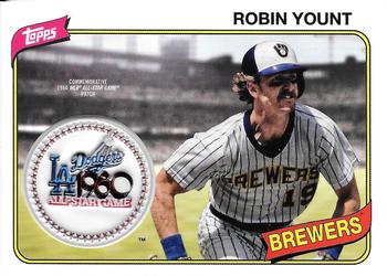 2018 Topps - MLB All-Star Game Logo Manufactured Patch Relics #ASP-RY Robin Yount Front