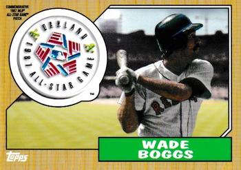 2018 Topps - MLB All-Star Game Logo Manufactured Patch Relics #ASP-WB Wade Boggs Front
