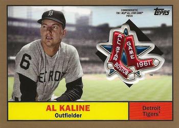 2018 Topps - MLB All-Star Game Logo Manufactured Patch Relics Gold #ASP-AK Al Kaline Front