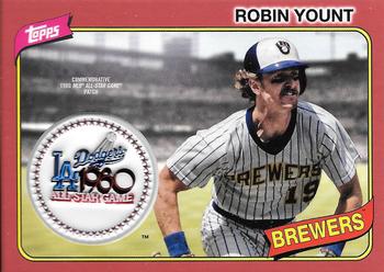 2018 Topps - MLB All-Star Game Logo Manufactured Patch Relics Red #ASP-RY Robin Yount Front