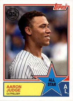 2018 Topps - 1983 Topps Baseball 35th Anniversary All-Stars #83AS-1 Aaron Judge Front