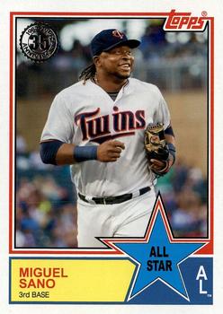 2018 Topps - 1983 Topps Baseball 35th Anniversary All-Stars #83AS-9 Miguel Sano Front