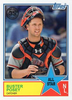 2018 Topps - 1983 Topps Baseball 35th Anniversary All-Stars #83AS-14 Buster Posey Front