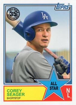 2018 Topps - 1983 Topps Baseball 35th Anniversary All-Stars #83AS-18 Corey Seager Front