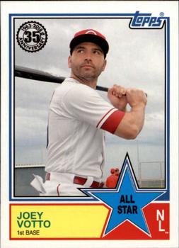 2018 Topps - 1983 Topps Baseball 35th Anniversary All-Stars #83AS-19 Joey Votto Front