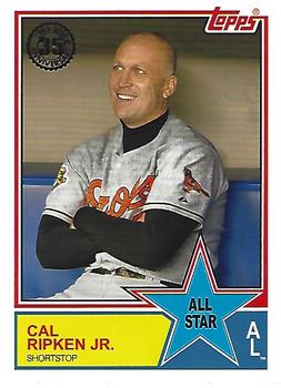 2018 Topps - 1983 Topps Baseball 35th Anniversary All-Stars #83AS-48 Cal Ripken Jr. Front