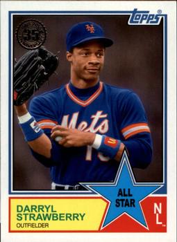 2018 Topps - 1983 Topps Baseball 35th Anniversary All-Stars #83AS-56 Darryl Strawberry Front