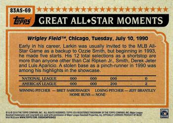 2018 Topps - 1983 Topps Baseball 35th Anniversary All-Stars #83AS-69 Barry Larkin Back