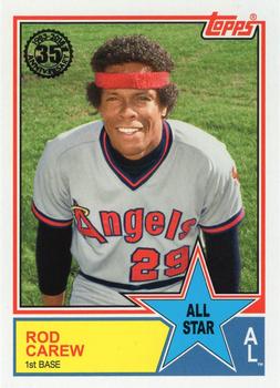 2018 Topps - 1983 Topps Baseball 35th Anniversary All-Stars #83AS-70 Rod Carew Front