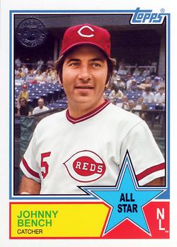 2018 Topps - 1983 Topps Baseball 35th Anniversary All-Stars #83AS-72 Johnny Bench Front