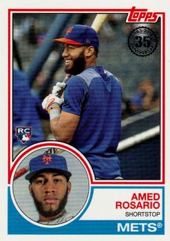 2018 Topps - 1983 Topps Baseball 35th Anniversary Rookies #83-17 Amed Rosario Front