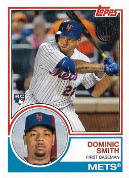 2018 Topps - 1983 Topps Baseball 35th Anniversary Rookies #83-20 Dominic Smith Front
