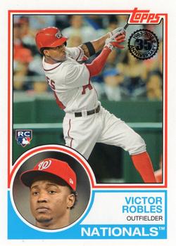 2018 Topps - 1983 Topps Baseball 35th Anniversary Rookies #83-21 Victor Robles Front