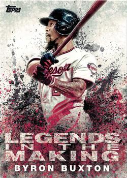 2018 Topps - Legends in the Making (Series 2) #LITM-3 Byron Buxton Front