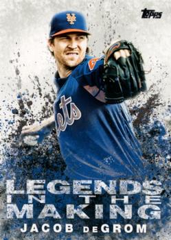 2018 Topps - Legends in the Making (Series 2) #LITM-16 Jacob deGrom Front