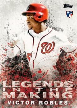 2018 Topps - Legends in the Making (Series 2) #LITM-22 Victor Robles Front