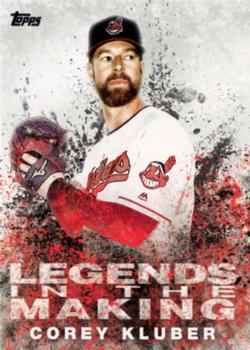 2018 Topps - Legends in the Making (Series 2) #LITM-26 Corey Kluber Front