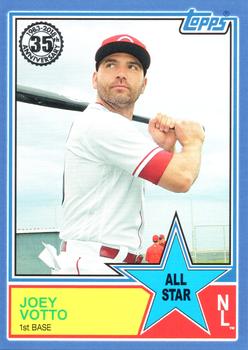 2018 Topps - 1983 Topps Baseball 35th Anniversary All-Stars Blue #83AS-19 Joey Votto Front