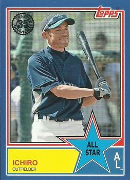 2018 Topps - 1983 Topps Baseball 35th Anniversary All-Stars Blue #83AS-46 Ichiro Front
