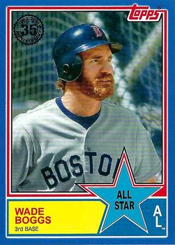 2018 Topps - 1983 Topps Baseball 35th Anniversary All-Stars Blue #83AS-47 Wade Boggs Front