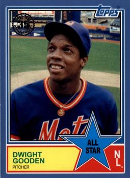 2018 Topps - 1983 Topps Baseball 35th Anniversary All-Stars Blue #83AS-55 Dwight Gooden Front