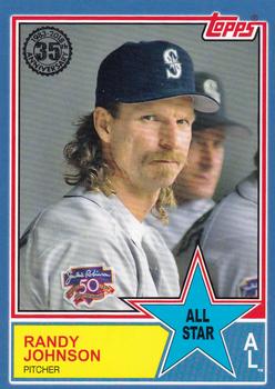 2018 Topps - 1983 Topps Baseball 35th Anniversary All-Stars Blue #83AS-60 Randy Johnson Front