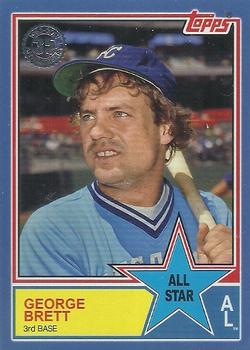 2018 Topps - 1983 Topps Baseball 35th Anniversary All-Stars Blue #83AS-74 George Brett Front
