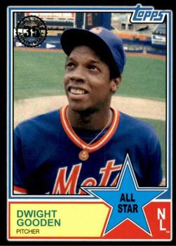 2018 Topps - 1983 Topps Baseball 35th Anniversary All-Stars Black #83AS-55 Dwight Gooden Front