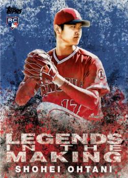 2018 Topps - Legends in the Making Blue (Series 2) #LITM-2 Shohei Ohtani Front