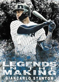 2018 Topps - Legends in the Making Black (Series 2) #LITM-19 Giancarlo Stanton Front