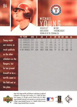 2004 Upper Deck #84 Mike Young Back