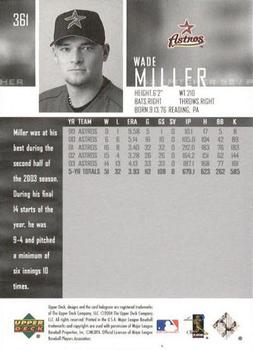 2004 Upper Deck #361 Wade Miller Back