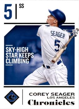 2018 Panini Chronicles #36 Corey Seager Front