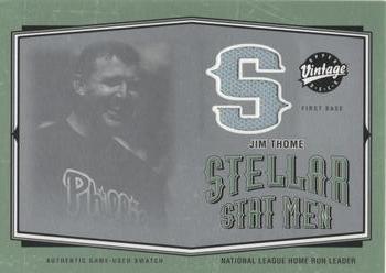 2004 Upper Deck Vintage - Stellar Stat Men Jerseys #SSM-15 Jim Thome Front