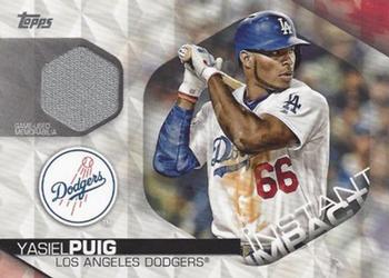 2018 Topps - Instant Impact Relics #IIR-YP Yasiel Puig Front