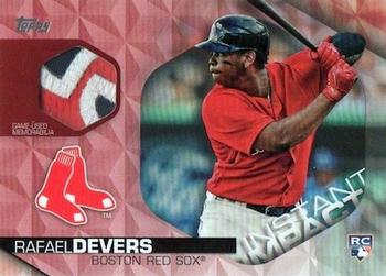 2018 Topps - Instant Impact Relics Red #IIR-RD Rafael Devers Front