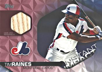 2018 Topps - Instant Impact Relics Red #IIR-TR Tim Raines Front
