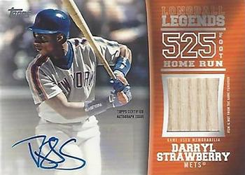 2018 Topps - Longball Legends Autograph Relics #LAR-DS Darryl Strawberry Front