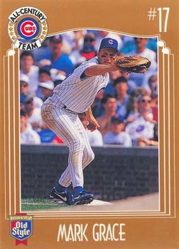 1999 Old Style Chicago Cubs All-Century Team #NNO Mark Grace Front