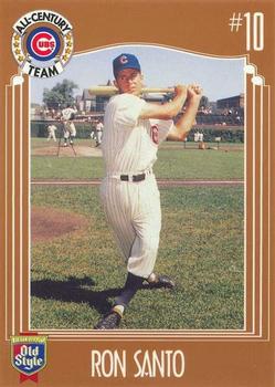 1999 Old Style Chicago Cubs All-Century Team #NNO Ron Santo Front