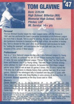 1992-05 Boy Scouts of America Collector's Edition #NNO Tom Glavine Back