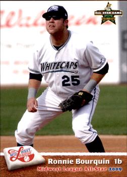 2009 Grandstand Midwest League Eastern Division All-Stars #NNO Ronnie Bourquin Front