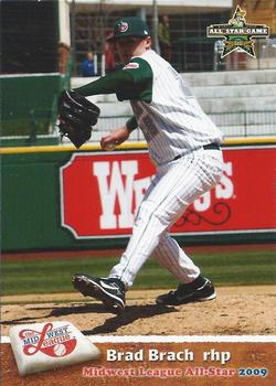 2009 Grandstand Midwest League Eastern Division All-Stars #NNO Brad Brach Front