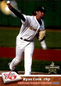 2009 Grandstand Midwest League Eastern Division All-Stars #NNO Ryan Cook Front
