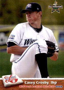 2009 Grandstand Midwest League Eastern Division All-Stars #NNO Casey Crosby Front