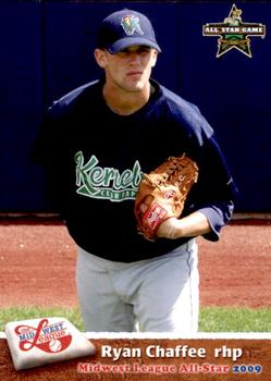 2009 Grandstand Midwest League Western Division All-Stars #NNO Ryan Chaffee Front